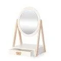 Table mirror with drawer