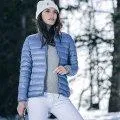 Damen Pac Jac Thermo Jacke faded denim