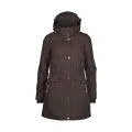 Damen Wintermantel Roswita black coffee