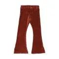 Rib Velvet Henna trousers