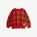 Sweat-shirt Check Aop Red