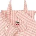 Puppen Set Powder Pink Check