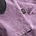 Pants Patched Corduroy Purple