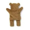 Honor Bear Golden caramel hand puppet