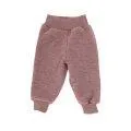 Pants merino wool Rose Melange