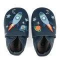 Bobux Cosmic Rocket Soft Sole navy 