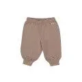 Baby trainer pants solid taupe