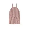 Baby Latzhose Striped Taupe