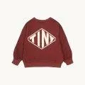 Diamond Tiny Burgundy sweatshirt