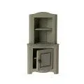 Corner cupboard, mouse - light green