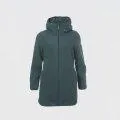 Women's Sherpa coat Padma darkest spruce