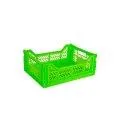 Panier de rangement Midi Neon Green