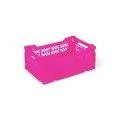 Panier de rangement Mini Neon Pink