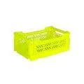 Storage box Mini Neon Yellow