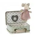 Angel Mouse in Suitcase