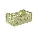 Storage basket Mini Lime Cream