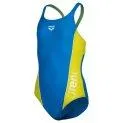 Swimsuit Thrice Jr Swim Pro Back R blue china/soft green/white