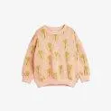 Sweatshirt Winter Flowers Aop Pink