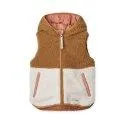 Gilet réversible Diana Tuscany rose mix