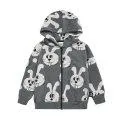 Bunny Grey sweatshirt jacket