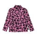 Long sleeve shirt leopard pink