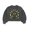 Sweatshirt Cat Vision Puff Brown