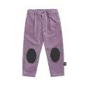 Hose Patched Corduroy Purple