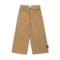 Trousers Heavy Washed Brown