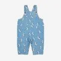 Baby dungarees Beneath The Moon Light Blue