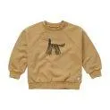 Sweat-shirt Raglan Ligt Mustard