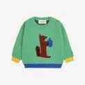 Pull pour bébé Hungry Squirrel Green