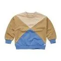 Sweatshirt Colorblock Light Mustard