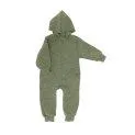 Overall merino wool sage green melange