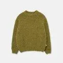 Knitted sweater Drewk2284 Green