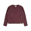 Strickpullover Round Neck Berry