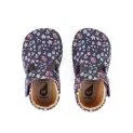 Bobux Meadow Soft Sole grape floral