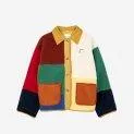 Jacke Color Block Multicolor