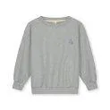 Sweat-shirt 4 Grey Melange Blue Moon