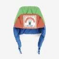 Baby cap Chapka Color Block Multicolor