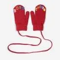 Baby mittens Bobo Choses Red