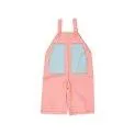 Baby dungarees Color Blocked Peach