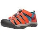 Sandalen Newport H2 safety orange/fjord blue