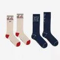 Socks set of 2 Once Upon A Time White