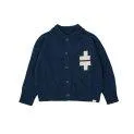 Veste en tricot Raglan Navy