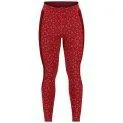 Leggings Rose taille haute rouge