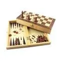 Spielset Schach/Dame/Backgammon