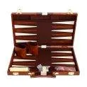 Coffret Backgammon marron