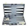 Backgammon case gray