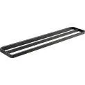 Rim towel rail, 2-fold, black