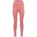 Leggings Rose taille haute berry